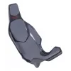 Res-Tech X1 CARBON SEAT - Grau, Rennsitz, Grau, Carbon, Neopren