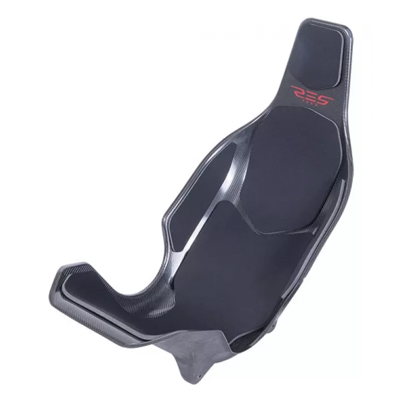 Res-Tech X1 CARBON SEAT - Schwarz, Rennsitz, Schwarz, Carbon, Neopren