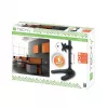 Techly Schreibtischständer für 1 Monitor 13–27 Zoll mit Sockel” ICA-LCD 3500