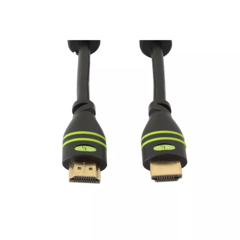 Techly 2 m High-Speed-HDMI-Kabel mit Ethernet A/A M/M Ferrit ICOC HDMI-FR-020