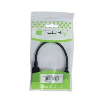 Techly USB2.0 OTG-Kabel A-Buchse / Micro-B-Stecker 0,2 m ICOC UOTG-194