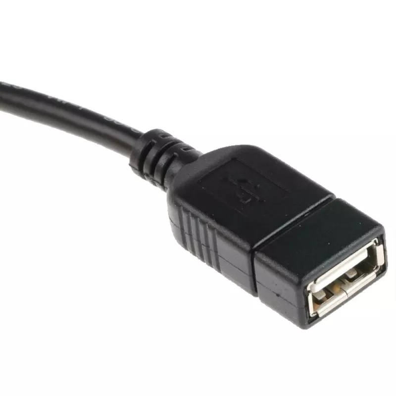 Techly USB2.0 OTG-Kabel A-Buchse / Micro-B-Stecker 0,2 m ICOC UOTG-194