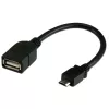 Techly USB2.0 OTG-Kabel A-Buchse / Micro-B-Stecker 0,2 m ICOC UOTG-194