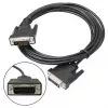 Techly Monitorkabel DVI Analog Digital M/M Dual Link 1,8 m (DVI-I) ICOC DVI-8900