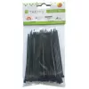 Techly Kabelbinder Nylon Patch 100X2,5 mm 100 Stück Schwarz ISWT-10025-BK