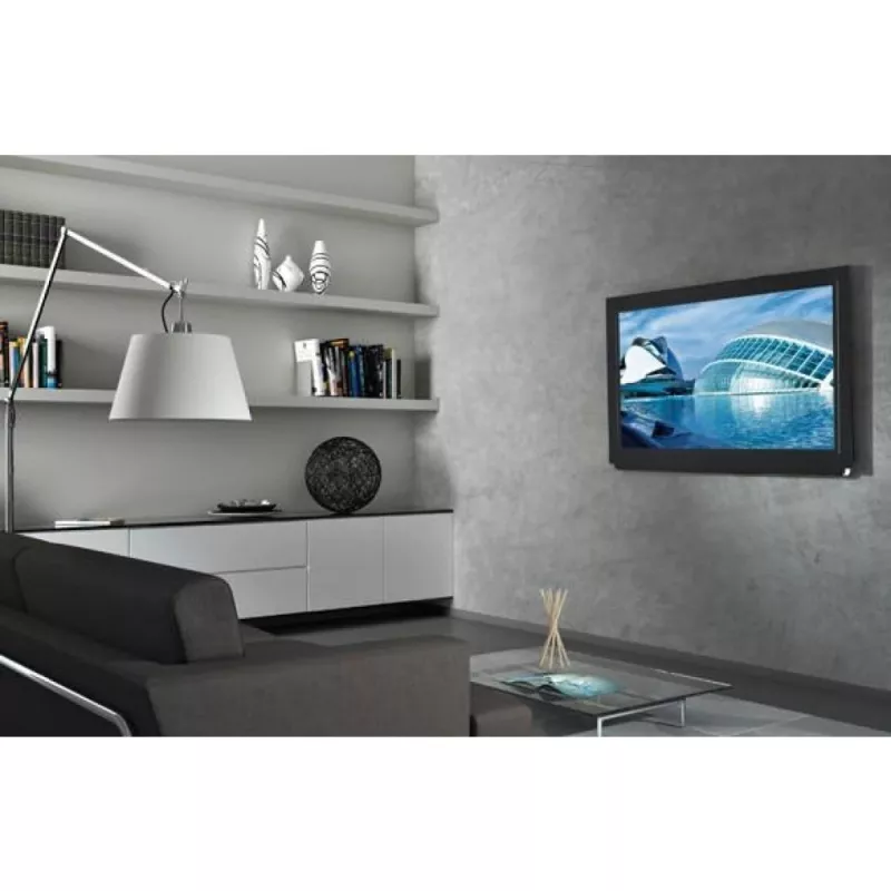 Techly Wandhalterung UltraSlim für LED TV LCD 23-55 Zoll Schwarz ICA-PLB 140M