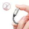 Techly Kabel USB-C Stecker 2.0 / USB-C Stecker abgewinkelt 3A 1 m Aluminium