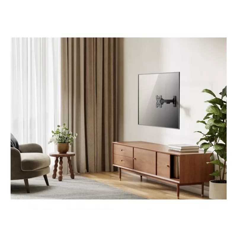 Techly ICA-LCD 422 TV-Wandhalterung 106,7 cm (42 Zoll) Schwarz