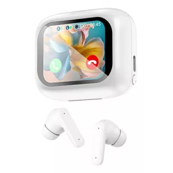 Techly ICC SB-BLT08W Kopfhörer/Headset True Wireless Stereo (TWS) In-Ear Anrufe/Musik Bluetooth Weiß