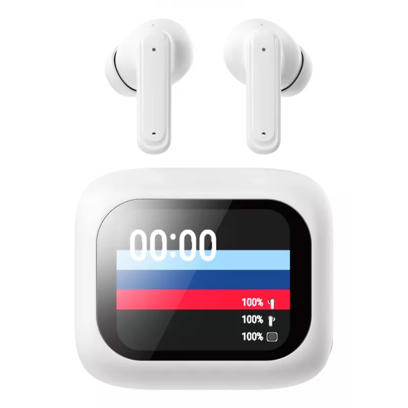 Techly ICC SB-BLT08W Kopfhörer/Headset True Wireless Stereo (TWS) In-Ear Anrufe/Musik Bluetooth Weiß