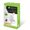 Techly ICC SB-BLT08W Kopfhörer/Headset True Wireless Stereo (TWS) In-Ear Anrufe/Musik Bluetooth Weiß