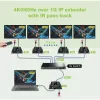 Techly IDATA EXTIP-483 AV-Extender AV-Sender & -Empfänger Schwarz