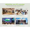 Techly IDATA EXTIP-483 AV-Extender AV-Sender & -Empfänger Schwarz