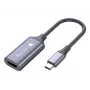 Techly I-USB-VIDEO-C4K Videokabel-Adapter HDMI Typ A (Standard) USB Typ-C Silber