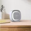 Techly IC-CLOCK-56WH Wecker Digitaler Wecker Grau, Weiß