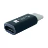 Techly IADAP USBC-MBKT Kabel-Gender-Changer Micro-USB Schwarz