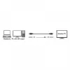 Techly ICOC DSP-A14-050NT DisplayPort-Kabel 5 m Schwarz