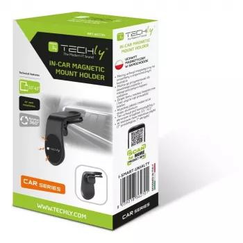 Techly I-SMART-UNIALTY Halterung Passivhalterung Mobiltelefon/Smartphone Schwarz