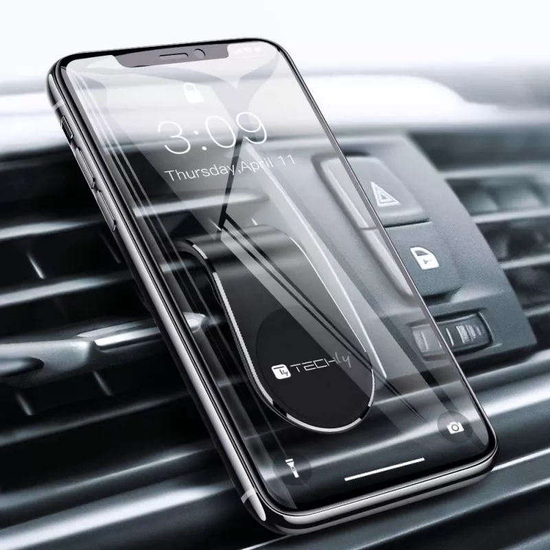 Techly I-SMART-UNIALTY Halterung Passivhalterung Mobiltelefon/Smartphone Schwarz