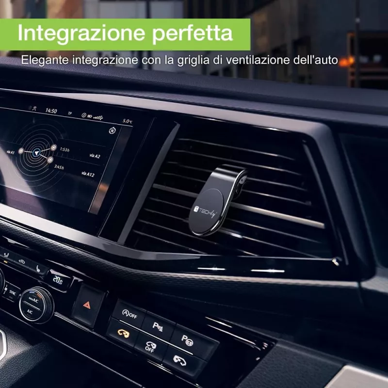 Techly I-SMART-UNIALTY Halterung Passivhalterung Mobiltelefon/Smartphone Schwarz