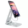 Techly I-SMART-STAND6 Halterung Passive Halterung Mobiltelefon/Smartphone Silber