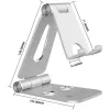 Techly I-SMART-STAND6 Halterung Passive Halterung Mobiltelefon/Smartphone Silber