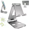 Techly I-SMART-STAND6 Halterung Passive Halterung Mobiltelefon/Smartphone Silber