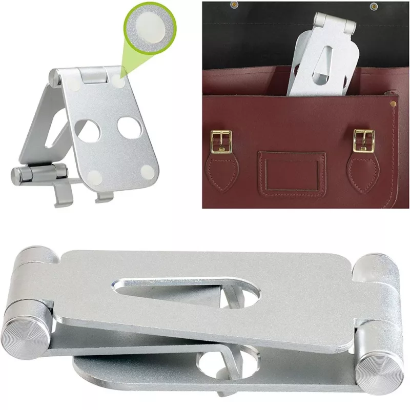 Techly I-SMART-STAND6 Halterung Passive Halterung Mobiltelefon/Smartphone Silber