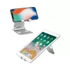 Techly I-SMART-STAND6 Halterung Passive Halterung Mobiltelefon/Smartphone Silber