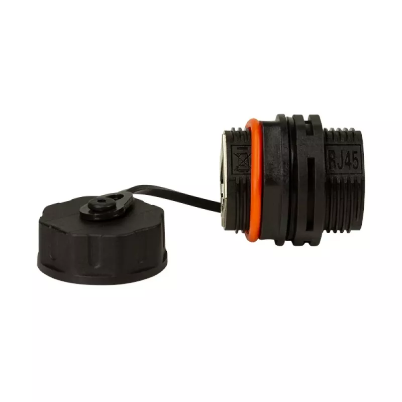 Techly IWP-MD C6A-IPPANT Kabeladapter RJ45 Schwarz
