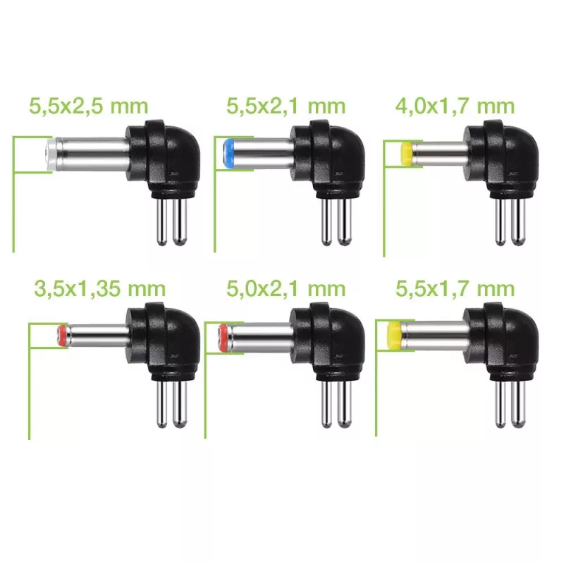 Techly IPW-NTS1000G2 Netzteil/Wechselrichter Indoor 12 W Schwarz