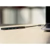 Techly IUSB32-HUB4A-4U3SL Laptop-Dockingstation/Port-Replikator Kabelgebunden USB 3.2 Gen 1 (3.1 Gen 1) Typ-A Grau