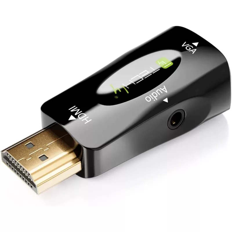 Techly IDATA HDMI-VGA2MABT2 Videosignalkonverter Passiver Videokonverter 1920 x 1080 Pixel