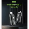 Techly IDATA EXT-600HC AV-Extender AV-Sender & -Empfänger Schwarz