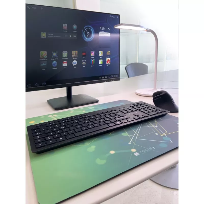 Techly ICA-MP GLASS1 Mauspad Gaming-Mauspad Grün