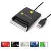 Techly I-CARD CAM-USB2TY2 Smartcard-Lesegerät Indoor USB USB Typ-A Schwarz