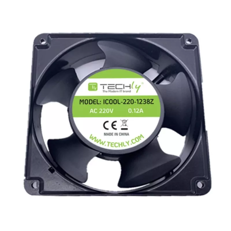 Techly ICOOL-220-1238Z Computer-Kühlungssystem Teil/Zubehör Lüftermodul