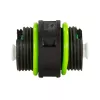 Techly IP68 Wasserdichter Duplex-LC-Lichtwellenleiter-Steckverbinder mit zwei Kabelverschraubungen