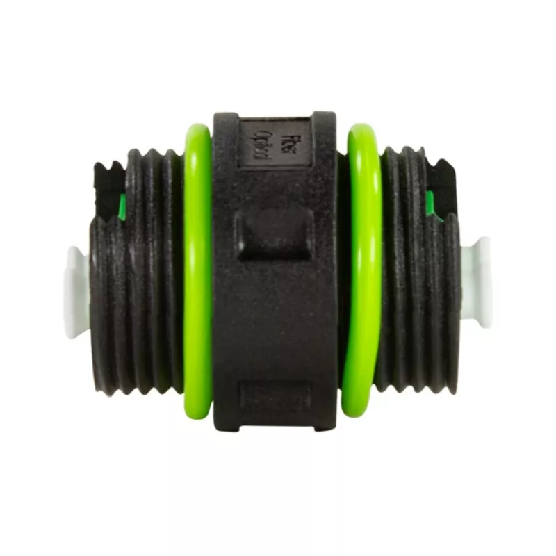 Techly IP68 Wasserdichter Duplex-LC-Lichtwellenleiter-Steckverbinder mit zwei Kabelverschraubungen