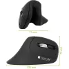 Techly IM 1100-VM-B Maus Medizinisch Rechtshänder RF Wireless Optisch 3200 DPI
