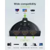 Techly IDATA HDMI-3F8K Video-Umschalter