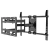 Techly Wandhalterung für 55-100 Zoll Full-Motion LED-LCD-TV, 300 x 300 mm, 900 x 600 mm, 0 - 7°, 120°, Stahl, Schwarz