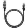 Techly ICOC U3A-RJ45-030 Netzwerkkabel Silber, Schwarz 3 m Cat6 F/UTP (FTP)