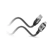 Techly ICOC U3C-RJ45-050 Netzwerkkabel Silber, Schwarz 5 m Cat6 F/UTP (FTP)