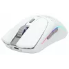 Glorious Gaming Glorious Model O Wireless 2 – Mattweiß, Rechtshänder, Laser, RF Wireless + USB Typ-C, 26000 DPI, 1 ms, Weiß