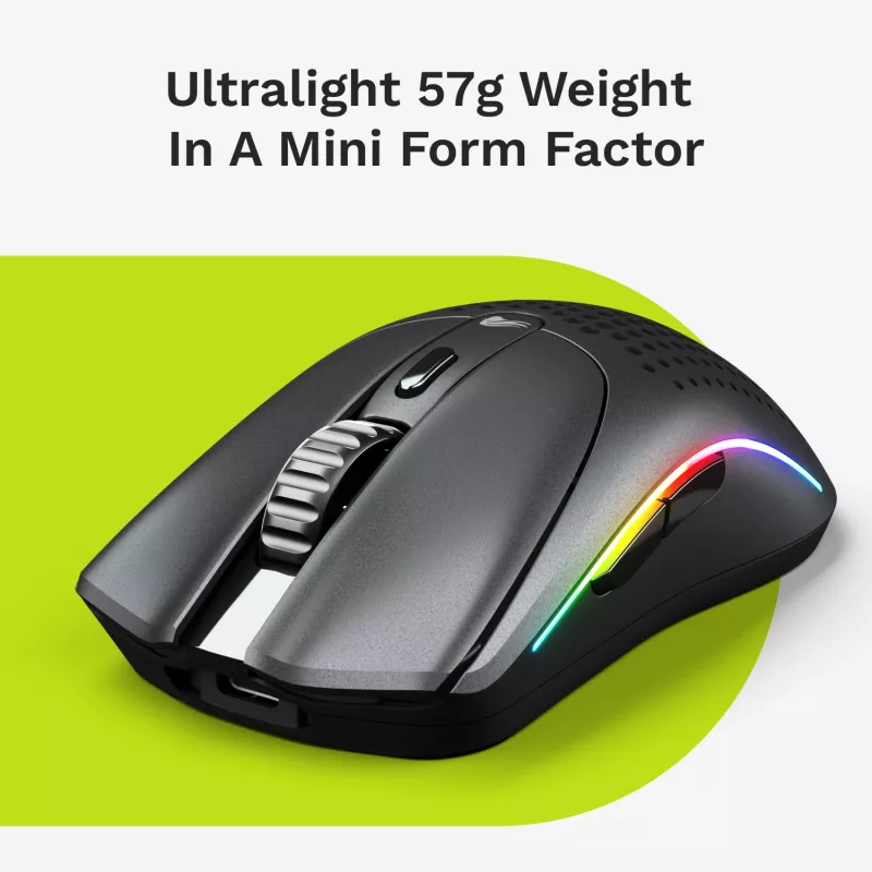 Glorious Gaming Glorious Model O 2 Mini Wireless - Matte Schwarz