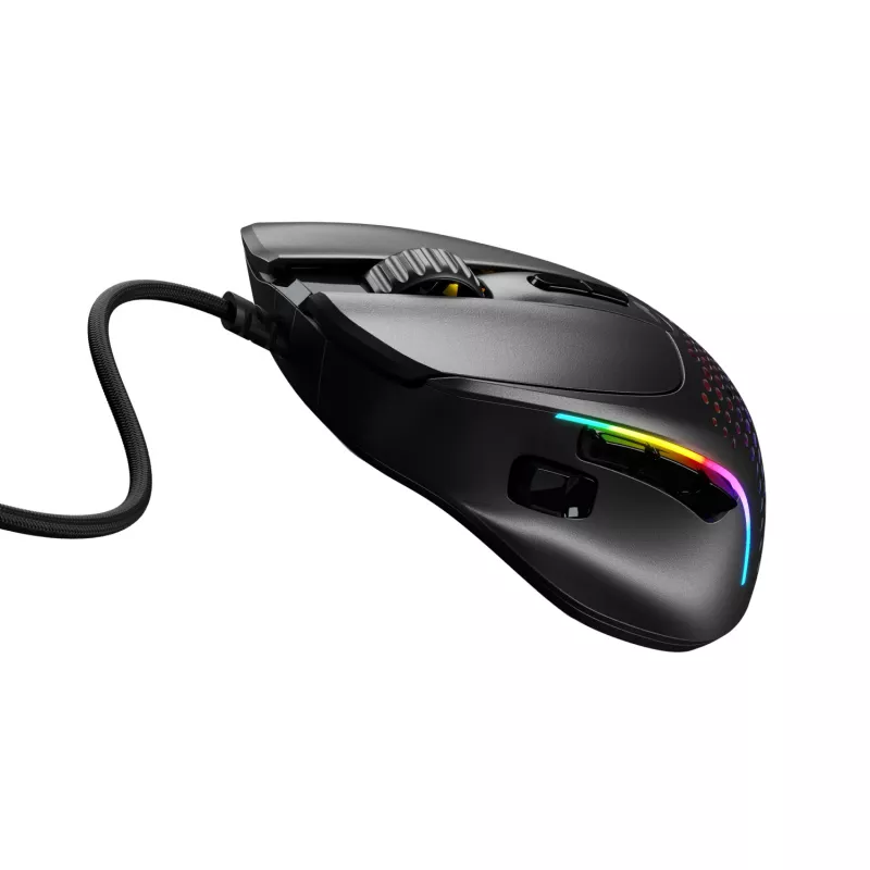 Glorious Gaming Glorious Model IV2 Wired - Schwarz, Rechtshändig, Optisch, USB Typ-A, 26000 DPI, Schwarz
