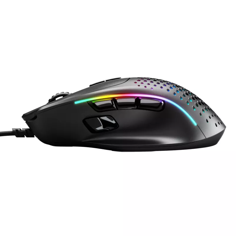 Glorious Gaming Glorious Model IV2 Wired - Schwarz, Rechtshändig, Optisch, USB Typ-A, 26000 DPI, Schwarz