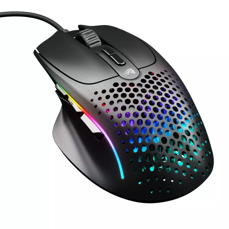 Glorious Gaming Glorious Model IV2 Wired - Schwarz, Rechtshändig, Optisch, USB Typ-A, 26000 DPI, Schwarz
