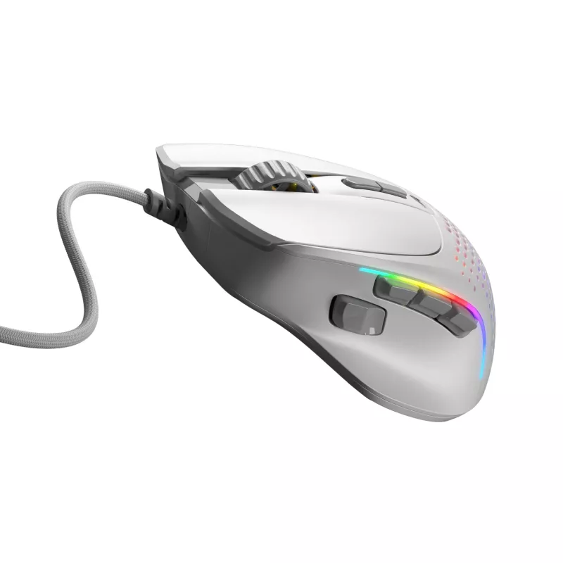 Glorious Gaming Glorious Model I2 Wired – Weiß, Rechtshänder, Optisch, USB Typ-A, 26000 DPI, Weiß